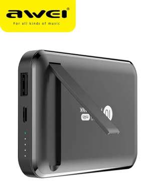 Powerbank μαγνητικής φόρτισης - P139K - 10.000mah - 22.5W - AWEI - 002400 - Black