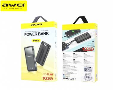 Powerbank - P106K - 10.000mah - 22.5W - AWEI - 001366 - Purple