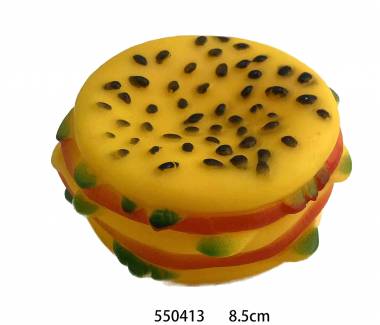 Παιχνίδι σκύλου Latex Burger - 8.5cm - 550413