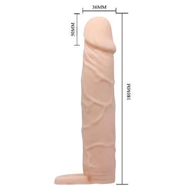 Pretty Love Penis Sleeve 18cm