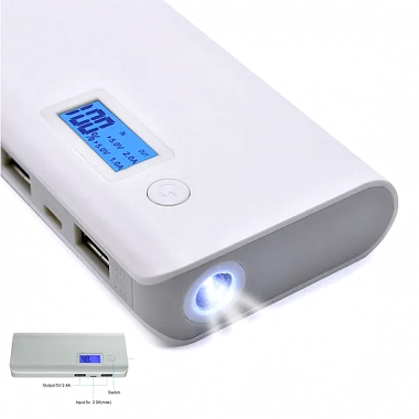 Powerbank με φακό LED - 10.000mah - 968 - 079812