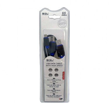 Καλώδιο μεταφοράς δεδομένων - 1555 - USB Mini/2 x USB A male - 50cm - 097978