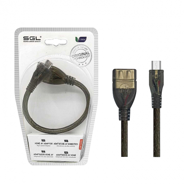 Αντάπτορας καλώδιο - USB-A male/Micro USB - 21S-01 - 20cm - 098128