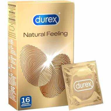 Durex Προφυλακτικά Real Feel Χωρίς Λατεξ 16τμχ