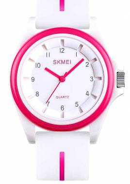 Αναλογικό ρολόι χειρός – Skmei - 1578 - 215781 - White/Pink