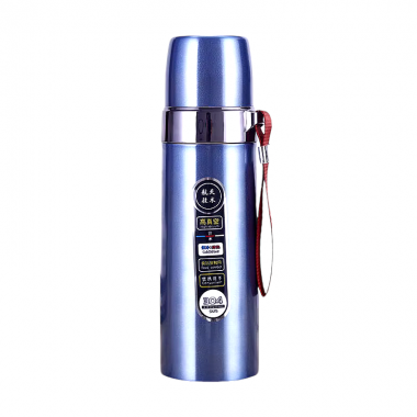 Φορητό παγούρι-θερμός - 500ml - 123767 - Blue