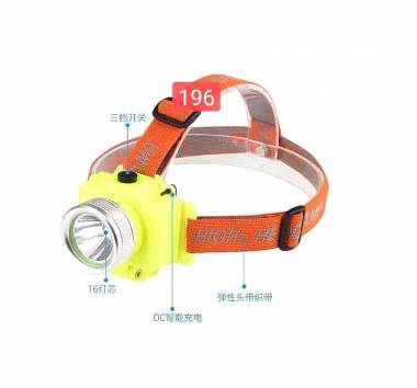 Φακός κεφαλής LED – Headlamp - 196-T6 - 501964