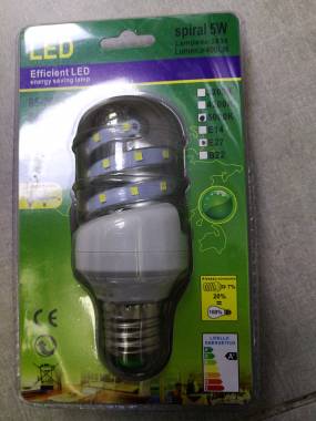 Λάμπα LED COB E27 5W - 861244