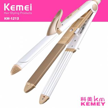 Ισιωτική μαλλιών - 3in1 - KM-1213 - Multistyler - Kemei