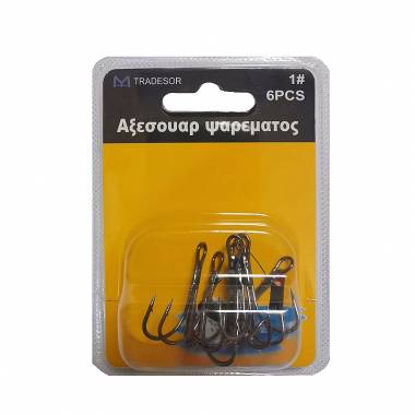 Αγκίστρια - Fishhook - #6 - 10pcs - 30251