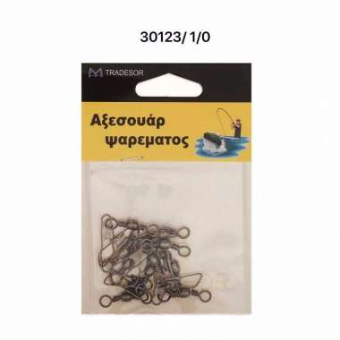 Στριφτάρια με παραμάνα ασφαλείας - #1 - 10pcs - 30123