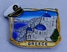 Tουριστικό μαγνητάκι Souvenir – Σετ 12pcs - Resin Magnet - 678033