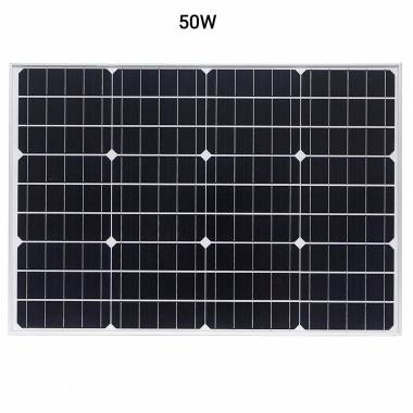 Μονοκρυσταλλικό ηλιακό πάνελ - Solar Panel - 50W - 676128