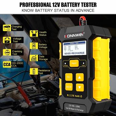 Ελεγκτής Μπαταριών Αυτοκινήτου 12V-TESTER - 1740209/05 - Konnwei - 170427