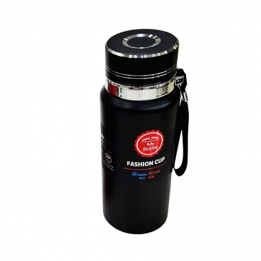 Φορητό παγούρι-θερμός - ZS9206 - 600ml - 192069 - Black