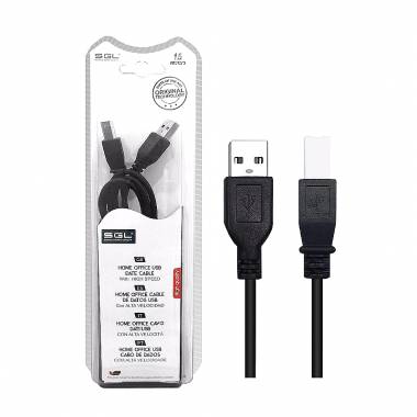 Καλώδιο περιφερειακών USB 2.0-USB-B - 1.5m - 5S - 197549