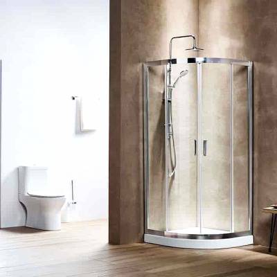 Καμπίνα NEW LINE Ημικυκλική ΔιάφανηShower Cabin NEW LINE 1/4 Circular Clear - NL 8080 R 80Χ80cm