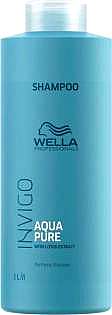 Wella Invigo Balance Aqua Pure Σαμπουάν για Βαθύ Καθαρισμό για Όλους τους Τύπους Μαλλιών 1000ml