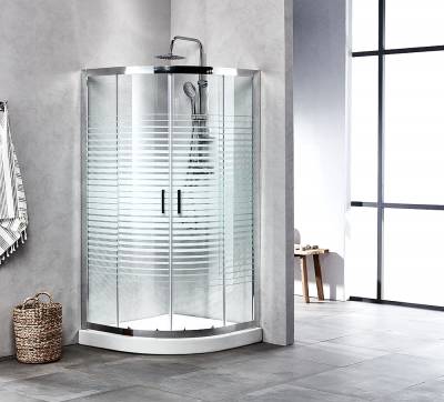 Καμπίνα NEW LINE Ημικυκλική ΣεριγραφίαShower Cabin NEW LINE 1/4 Circular Line - NL 8080 RS 80Χ80cm