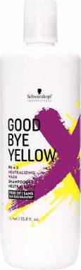 Schwarzkopf Good Bye Yellow Σαμπουάν για Διατήρηση Χρώματος για Βαμμένα Μαλλιά 1000ml