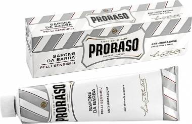 Proraso White Κρέμα Ξυρίσματος με Πράσινο Τσάι & Βρώμη για Ευαίσθητες Επιδερμίδες 150ml