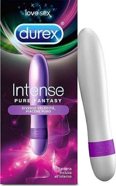 Durex Intense Pure Fantasy Vibrator-Δονητής White Για έντονο Οργασμό