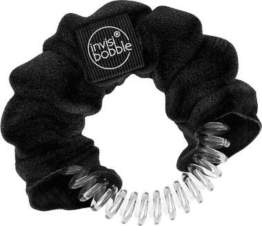 Invisibobble Sprunchie Βελουτέ Scrunchy Μαλλιών Μαύρο