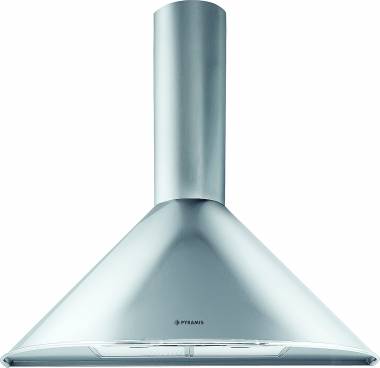 Pyramis Classic Στρογγυλός Απορροφητήρας Καμινάδα 60cm Inox 065017801