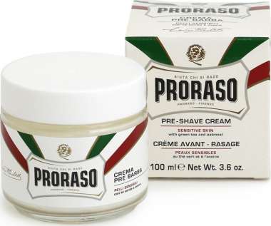 Proraso White Sensitive Κρέμα για πριν το Ξύρισμα 100ml