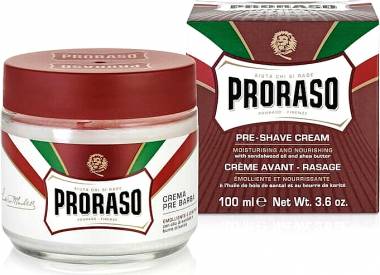 Proraso Red Nourishing For Coarse Beards Κρέμα για πριν το Ξύρισμα 100ml