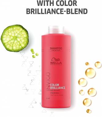 Wella Invigo Color Brilliance Fine / Normal Hair Σαμπουάν για Διατήρηση Χρώματος για Βαμμένα Μαλλιά 1000ml