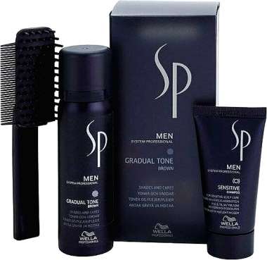 Wella Sp Men Gradual Tone Pigment Kit Καστανό 60gr