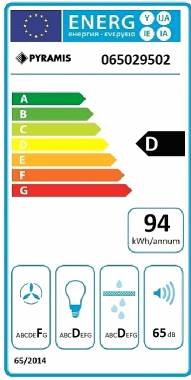 Pyramis Essential Απλός με 2 Μοτέρ Ελεύθερος Απορροφητήρας 60cm Inox 065029502