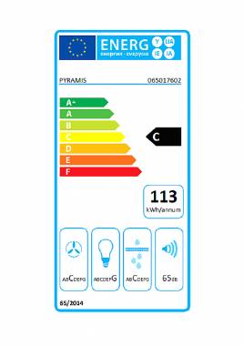 Pyramis Essential Turbo Συρόμενος Απορροφητήρας 90cm Inox 065017602