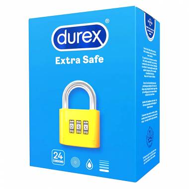 Durex Προφυλακτικά Extra Safe 24τμχ