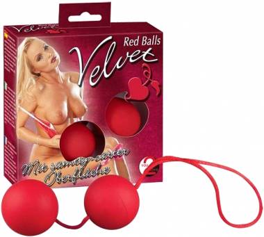 You2Toys Velvet Balls Red