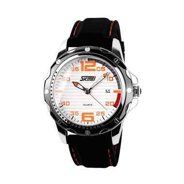 Αναλογικό ρολόι χειρός – Skmei - 0992 - White/Orange