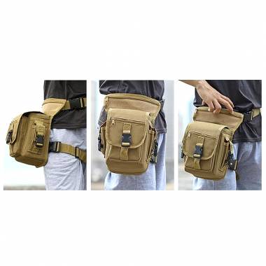 Τσαντάκι μηρού - BL010 - 270430 - Army Beige