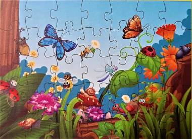 Παιδικό puzzle 35 κομματιών - Bugs - GXF035-635 - 310426