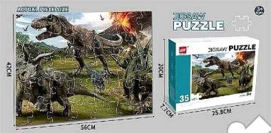 Παιδικό puzzle 35 κομματιών - Dinosaurs - GXF035-1135 - 310433