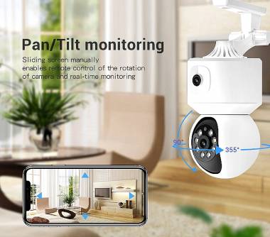 Κάμερα ασφαλείας IP Dual - Security Camera - WiFi - 322039