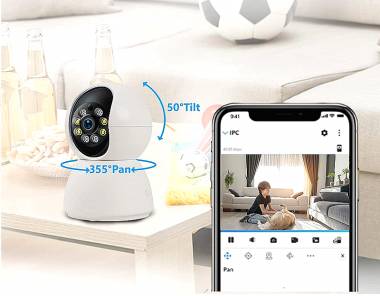 Κάμερα ασφαλείας IP - Security Camera - Q8 - WiFi - 322091