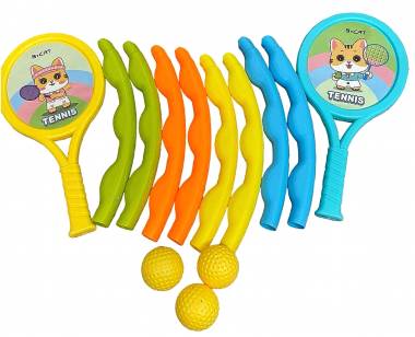 Παιδικό σετ Tennis-Badminton & Hula Hoop - JZ7752 - 325103