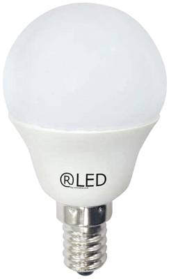 3 x LED LIGHT BULB Globe-Shaped 5.2 W Equivalent to 45 W Light CALIDA (3000 K) Dimmable. Thread e14.520 LM 25,000 Hours