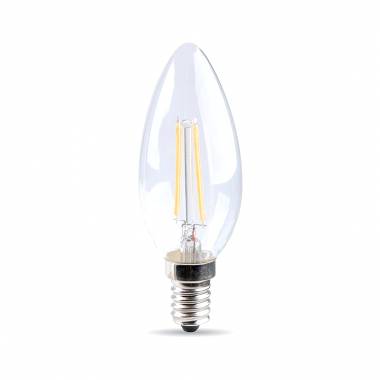 Λάμπα LED Filament κερί - Ε14 - 2W - 431459