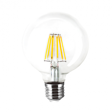 Λάμπα LED Filament φούσκα - G80 - Ε27 - 8W - 431695