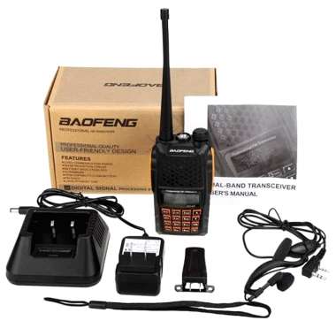 Φορητός πομποδέκτης – UHF/VHF – 7W – UV-6R – Baofeng - 563006