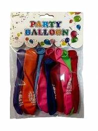 Σετ μπαλόνια party - 12pcs - 024001