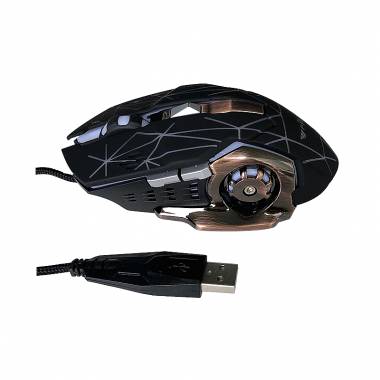 Ενσύρματο ποντίκι Gaming - LED RGB - S200 - Weibo - 652005