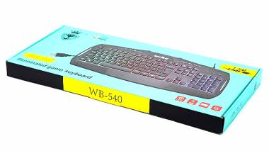 Ενσύρματο πληκτρολόγιο Gaming - LED RGB - WB540 - Weibo - 655402